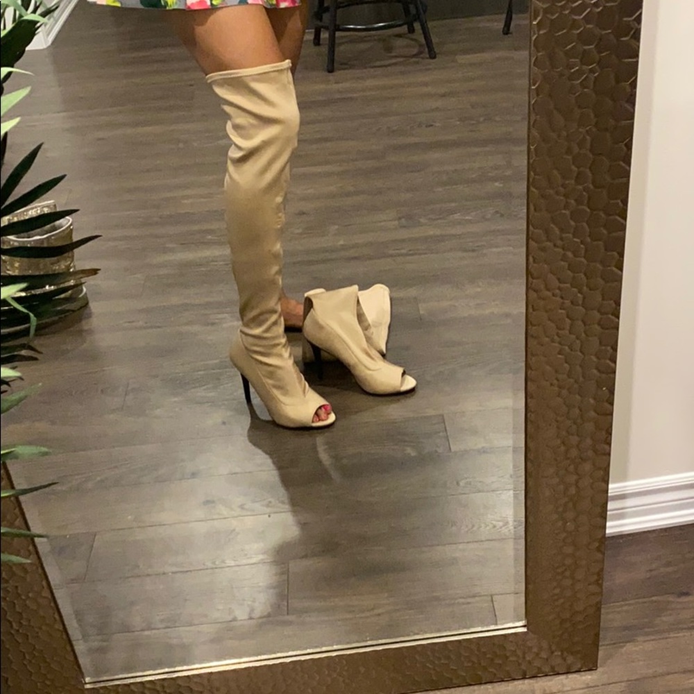 Brand New over the knee heels